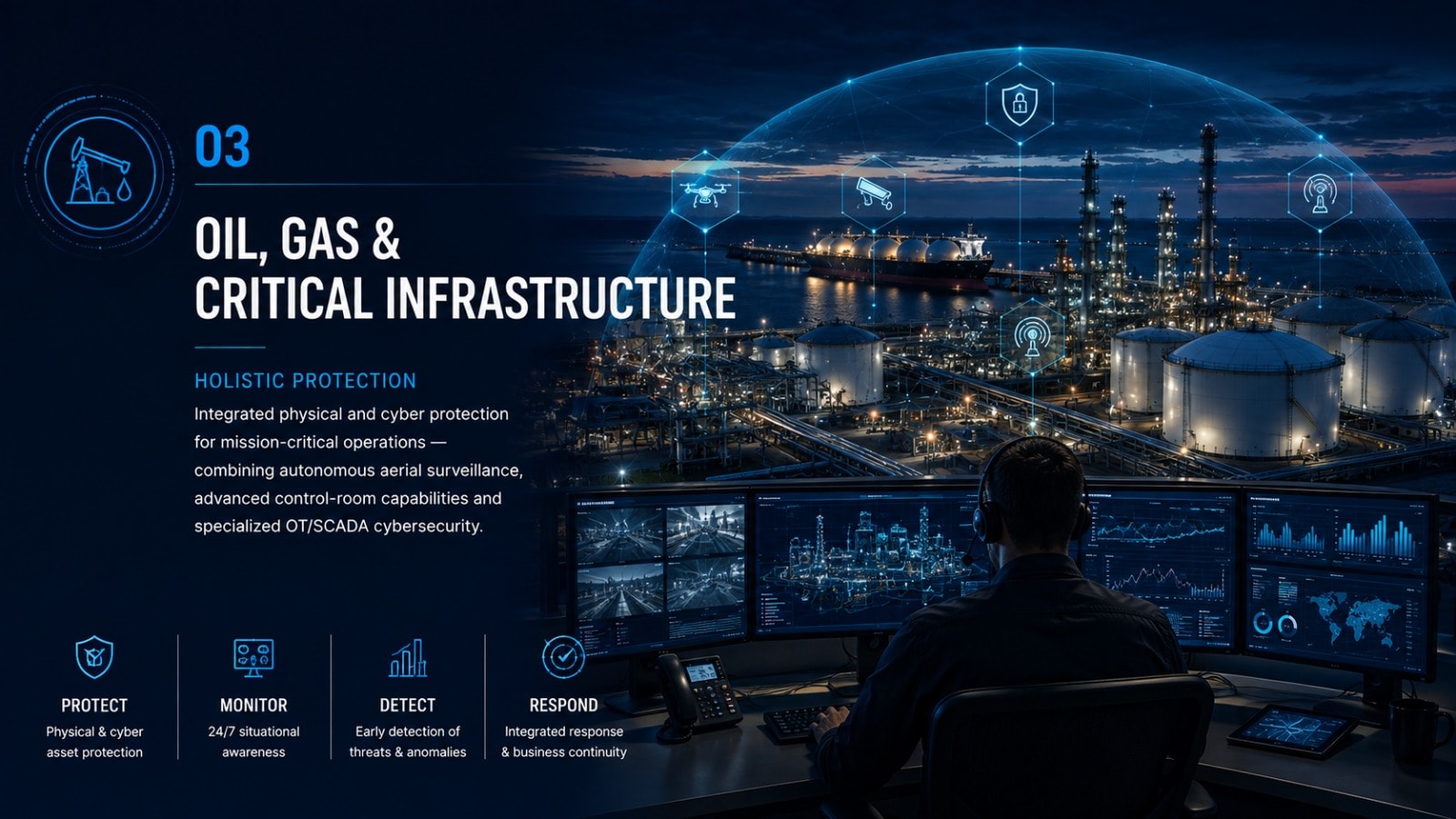 03 — Oil, Gas & Critical Infrastructure