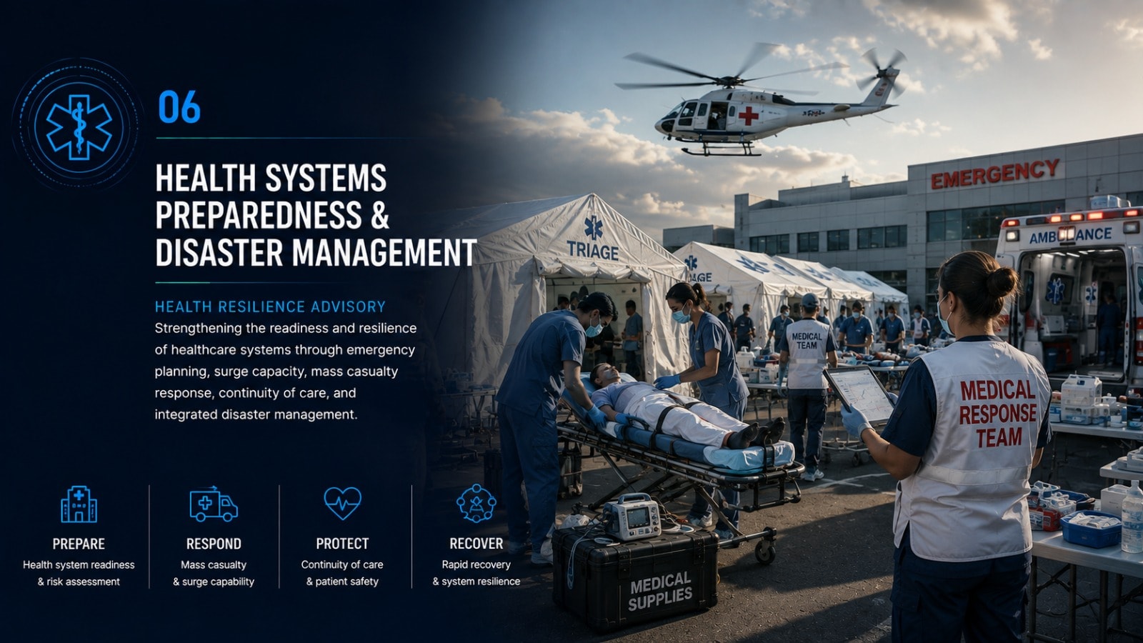 06 — Health Systems Preparedness & Disaster Management